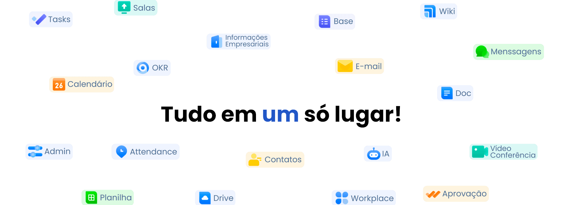 Tudo em um só lugar mobile
